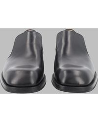 Lemaire - Leather Slip-On Loafers - Lyst