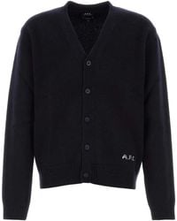 A.P.C. - Regular Cardigans - Lyst