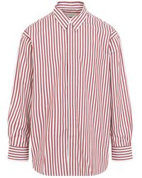 Ami Paris - Large Striped Shirt - Lyst