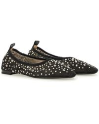 Tory Burch - Ballerina With Crystals - Lyst