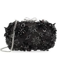 Self-Portrait - "Floral Crystal" Clutch Bag - Lyst