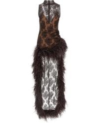 GIUSEPPE DI MORABITO - Dress With Train - Lyst