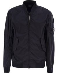C.P. Company - Nycra-R Bomber Jacket With Lens - Lyst