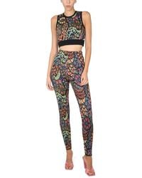 Etro - Jacquard Wool Blend Top And Leggings - Lyst