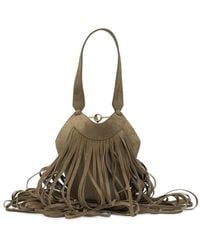 KHAITE - "Nano Lotus Fringe" Small Shoulder Bag - Lyst