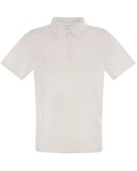 Majestic - Cotton And Lyocell Polo Shirt - Lyst