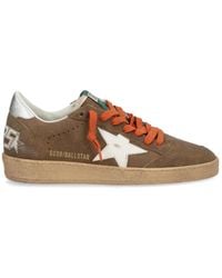 Golden Goose - Ballstar Waxed Suede Upper Toe Tong - Lyst