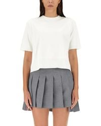 Thom Browne - Boxy Fit T-Shirt - Lyst