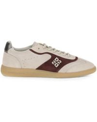 DSquared² - Calf Leather Goat Leather Lace-Up Sneakers - Lyst