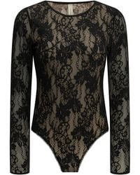 Zimmermann - Lace Bodysuit - Lyst