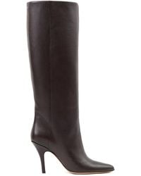 MM6 by Maison Margiela - Knee-High Boots With Heels - Lyst