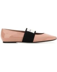 Givenchy - Calf Leather Ballerinas - Lyst