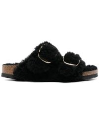 Birkenstock - Arizona Big Buckle Shearling Teddy, Fur - Lyst