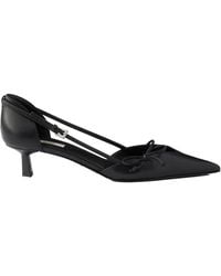 Prada - Leather Decolette - Lyst