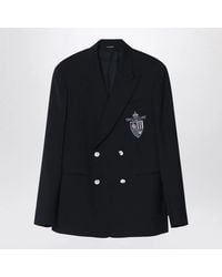 Fendi - Double-Breasted Wool Jacket - Lyst