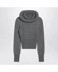 Alaïa - Alaia Wool Hoodie - Lyst