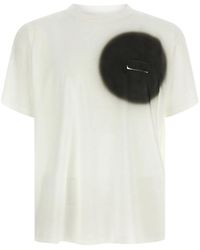 MM6 by Maison Margiela - 'Numeric Signature Mm6' Spray T-Shirt - Lyst