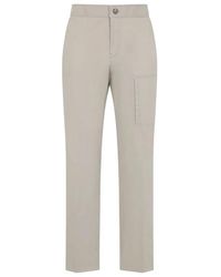 Brioni - Camel Cotton Sanremo Trousers - Lyst
