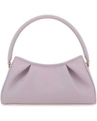Elleme - Lilac Leather Dimple Moon Shoulder Bag - Lyst