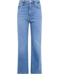 FRAME - The Reboot Crop Denim - Lyst