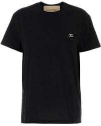Valentino Garavani - T-Shirt Jersey,Regul - Lyst