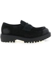 Prada - Flat Shoes, 100% Vitello - Lyst