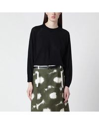 Roberto Collina - Wool Crewneck Sweater - Lyst
