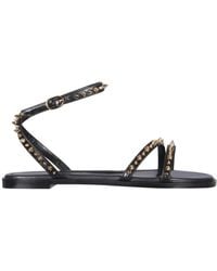 McQueen - Studded Sandals - Lyst