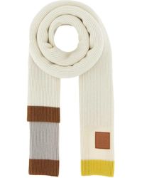 Loewe - Two-Tone Wool Scarf - Lyst