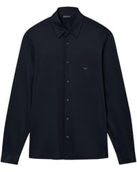 Emporio Armani - Cotton Blend Shirt - Lyst