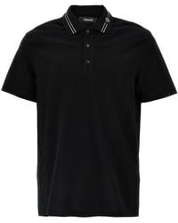 Versace - Cotton Polo - Lyst