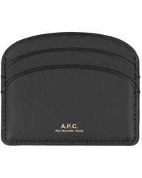 A.P.C. - Demi-Lune Cardholder - Lyst