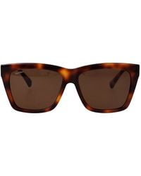 Max Mara - Avana Scura Marrone Acetate Sunglasses - Lyst