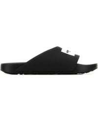 Givenchy - Label Slide Flat Sandal - Lyst