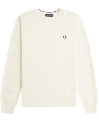 Fred Perry - Classic Cotton Sweater For - Lyst