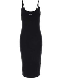 Off-White c/o Virgil Abloh - Off Stretch Nylon Dress - Lyst