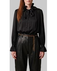 SUTTON NEW YORK - Ruffled Shirt - Lyst