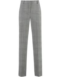 PT01 - Prince-Of-Wales Checked Trousers - Lyst