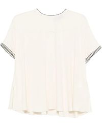 Fabiana Filippi - Silk Blend Top - Lyst