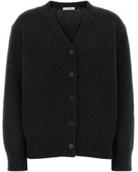The Row - Slate Stretch Cashmere Blend Pranavi Cardigan - Lyst
