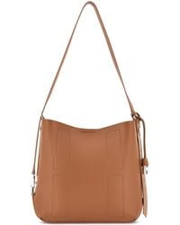 Hogan - Hocket Small Leather Hobo Bag - Lyst