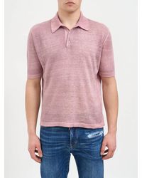 Avant Toi - Hand Painted S/S Polo Shirt - Lyst