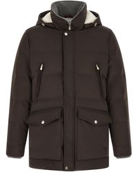 Brunello Cucinelli - Polyamide Parka Clothing - Lyst