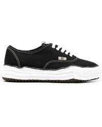 Maison Mihara Yasuhiro - "Baker" Original Sole Canvas Low Top Sneakers - Lyst