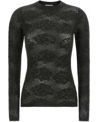 Brunello Cucinelli - 'Flower Lace' Sweater - Lyst