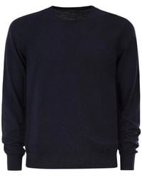 Kiton - Long-Sleeved Wool Crew Neck Jumper - Lyst