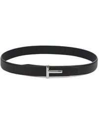 Tom Ford - "T Icon" Reversible Belt - Lyst