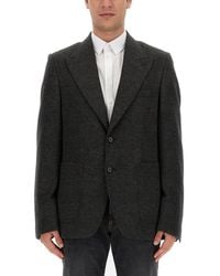 Dolce & Gabbana - Peaked Lapel Blazer - Lyst