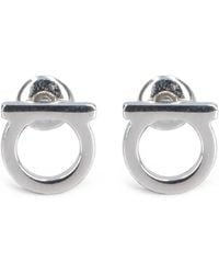 Ferragamo - 'Gancini S' Earrings - Lyst