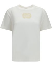McQueen - Embroidered Logo T-Shirt - Lyst